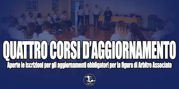 AGGIORNAMENTO OBBLIGATORIO ARBITRI ASSOCIATI